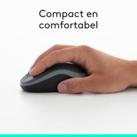 Logitech M185 muis Ambidextrous RF Draadloos Optisch 1000 DPI - thumbnail