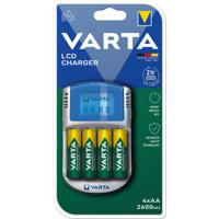 Varta NiMH-Batterijlader AA / AAA | 1.2 V DC | 4x AA/HR6 2600 mAh | 1 stuks - VARTA-POWERLCD - VARTA-POWERLCD - thumbnail