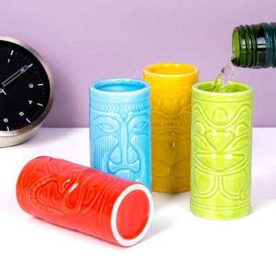 Tiki shotglaasjes (set van 4) Tiki shotglaasjes (set van 4)