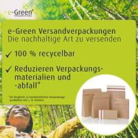 e-Green enveloppen met blokbodem, ft 229 x 162 x 40 + 86 mm, doos van 250 stuks - thumbnail