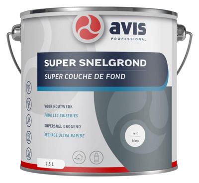 Avis Super Snelgrond - Wit Avis Super Snelgrond - Wit