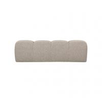 Eetkamerbank Miro Lima Beige - thumbnail