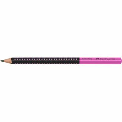 Faber Castell Grafietpotlood Jumbo Grip - Zwart/Roze
