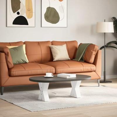 Salontafelpoten 2 st X-vormig 40x(30-31) cm staal wit Salontafelpoten 2 st X-vormig 40x(30-31) cm staal wit