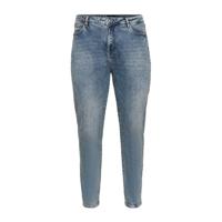 VERO MODA CURVE high waist mom jeans VMVIBE blauw - thumbnail
