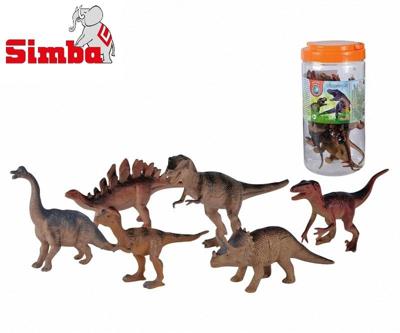 Intro Simba 6 dinosaurus dieren in ton