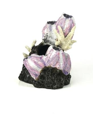 BiOrb ornament eendenmossel roze klein aquarium decoratie BiOrb ornament eendenmossel roze klein aquarium decoratie
