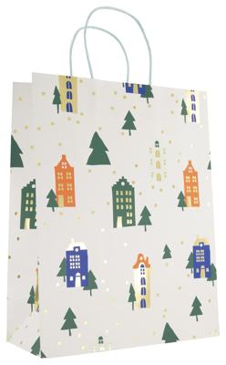 HEMA Cadeautas 31x24x11 - Huisjes HEMA Cadeautas 31x24x11 - Huisjes