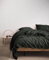 Marc O'Polo Marc O' Polo dekbedovertrek Valka deep-green 260x200/220 - thumbnail