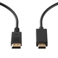 Kabel DisplayPort Ewent EC1430 HDMI Zwart Afmeting 1,8 m - thumbnail