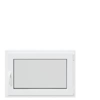 Kelderraam "RISOR" 60x90 cm draai- en kiephoek DIN rechts wit - thumbnail