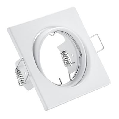 Trio vierkante inbouwspotJura 8cm wit - 650000131