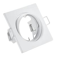 Trio vierkante inbouwspotJura 8cm wit - 650000131 - thumbnail