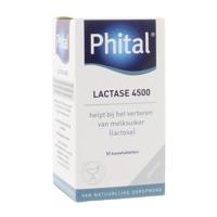 Phital Lactase 4500 Kauwtabletten Aardbei - thumbnail