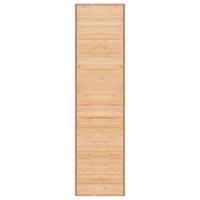 Tapijt 80x300 cm bamboe bruin - thumbnail