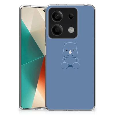 Xiaomi Redmi Note 13 5G Telefoonhoesje met Naam Baby Rhino Xiaomi Redmi Note 13 5G Telefoonhoesje met Naam Baby Rhino