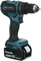 Makita DHP485RFJ 18v Klopboor- en schroefmachine brushless 3,0 Ah accu (2 st), snellader, Mbox - thumbnail