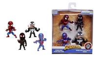 Jada - Marvel Beeldje - Set 4 stuks Spiderman - Metaal - 6 cm - Vanaf 8 jaar - thumbnail