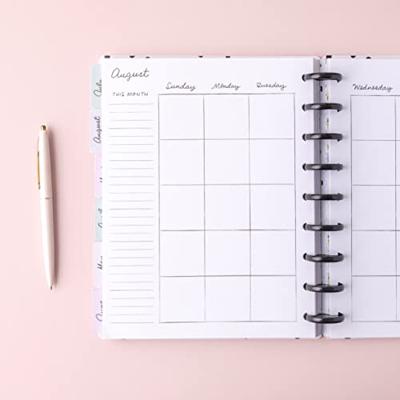 Crate Paper • day-to-day dashboard planner pink vines