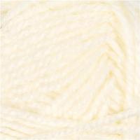 Creativ Company Acrylgaren, off-white, 50gr, 80m - thumbnail