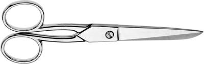 Westcott stofschaar Clauss, ft 15 cm, RVS, blister van 1 stuk