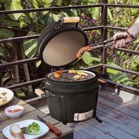 Buccan BBQ - Kamado barbecue - Table Grill 15" - Zwart - thumbnail
