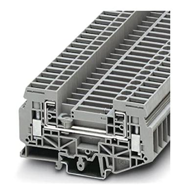 Phoenix Contact 3026706 Doorgangsklem 8.2 mm Schroeven Grijs 50 stuk(s)