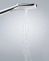Handdouche HansGrohe Raindance Select E 120 3jet Chroom Wit - thumbnail