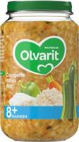 Olvarit 8+ Maanden Courgette Witvis Rijst 200g bij Jumbo - thumbnail