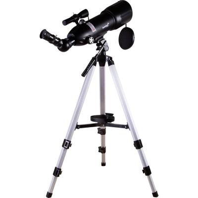 Levenhuk Skyline Travel 80 Portable Refractor Day and Night Telescope with Lightweight Tripod and Bag for Outdoor Astronomical and Terrestrial Observations