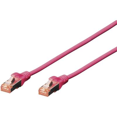 Digitus DK-1644-020/MG RJ45 Netwerkkabel, patchkabel CAT 6 S/FTP 2.00 m Magenta Halogeenvrij, Verdraaide paren 1 stuk(s) Digitus DK-1644-020/MG RJ45 Netwerkkabel, patchkabel CAT 6 S/FTP 2.00 m Magenta Halogeenvrij, Verdraaide paren 1 stuk(s)