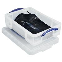 Really Useful Box opbergdoos 24,5 liter, transparant - thumbnail