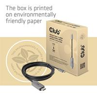 Club 3D USB Gen2 Type-C naar HDMI kabel - thumbnail