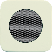 Busch-Jaeger 8253-212 Luidspreker Afdekking Duro 2000 SI, Duro 2000 SI Lineair Crème-wit 1 stuk(s) - thumbnail