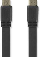 HDMI met ethernetkabel - HDMI (M) naar HDMI (M) - 1.5 m - zwart - vlak - thumbnail