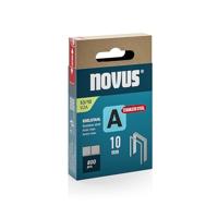 Novus Niet met fijne draad A 53/10mm V2A RVS (800 stuks) - 042-0779 - thumbnail