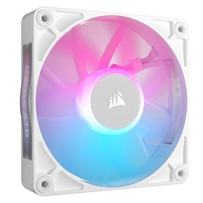 Corsair iCUE LINK RX120 RGB PC-ventilator Wit (b x h x d) 120 x 120 x 25 mm Incl. LED-verlichting Corsair iCUE LINK RX120 RGB PC-ventilator Wit (b x h x d) 120 x 120 x 25 mm Incl. LED-verlichting