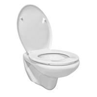 Neptunus wandcloset met Ultimo 3.0 toiletzitting softclose en quick release glans wit - thumbnail