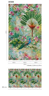 Noordwand Smart Art Easy Fotobehang met tropische print 47259