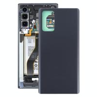 Batterij achterkant voor Samsung Galaxy Note20 (Zwart) - thumbnail