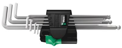Wera 950 PKL/7B SM magnetische Stifsleutelset, metrisch, verchroomd, 7 -delig - 1 stuk(s) - 05022101001