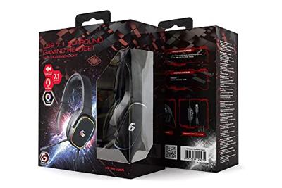 USB 7.1 Surround Gaming Headset met RGB-lichteffect