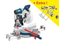 Bosch Blauw GCM 12 GDL afkortzaag | 305 mm | 2000 Watt | + onderstel GTA 2500 W - 0615990FZ6 - thumbnail