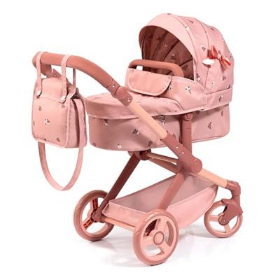 Roze Xeo poppenwagen Roze Xeo poppenwagen