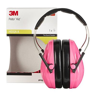 Peltor Hearing Protector Kid Neon Pink 1