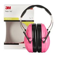 Peltor Hearing Protector Kid Neon Pink 1 - thumbnail