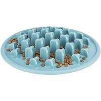 TRIXIE VOERMAT SLOWFEEDING PILLARS TPE BLAUW 35X35 CM - thumbnail