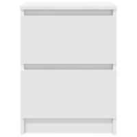 Tv-meubel 40x35x54 cm spaanplaat wit - thumbnail