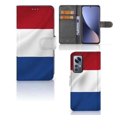 Xiaomi 12 | 12X | Bookstyle Case | Nederlandse Vlag