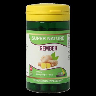 SNP Gember 400 mg 60 Vegetarische capsules